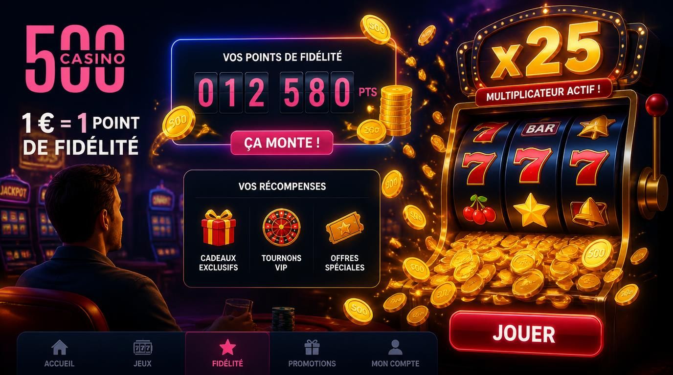 Vos comp points montent Ă chaque mise